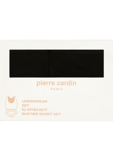 Pierre Cardin Kadın Siyah İç Giyim Takım 50304055-vr046 Siyah