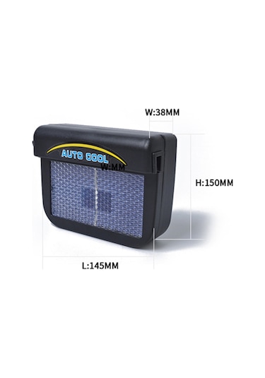 Araba Oto Güneş Enerjili Soğuk Hava Firar Soğutma Fanı Soğutucu