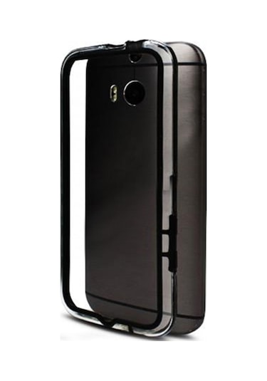 Htc One M8 Bumper Çerçeve Kilif Siyah 225296228