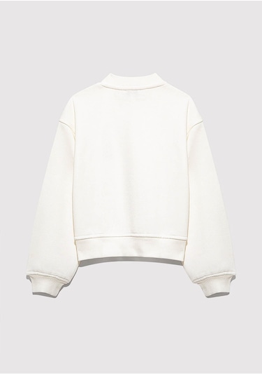 Mavi Kırık Beyaz Kız Çocuk Sweatshirt M7s10086-70057 Kırık Beyaz