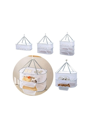 Didadodo Katlanır Kurutma Ağı Ev Kurutma Makinesi Depolama Asılı Kurutma Rafı Bitki Kurutma Örgü 3 Diğer