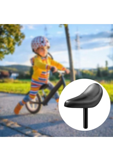 Suntek Çocuk Bisiklet Koltuğu Denge Bisikleti 25mm-sele-borusu Siyah