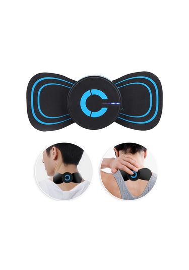 Moveevo Kollektif Bölgeler İçin Ems Mikro Akım Masaj Aleti, 6 Mod Ve 10 Seviye, Usb Şarjlı, Taşınabilir Boyut Omuz, Boyun, Bel, Bacak Diğer