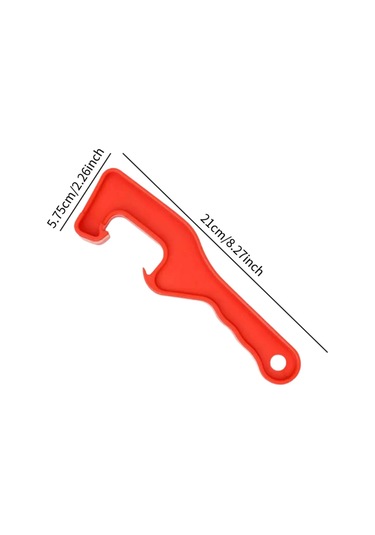Suntek Kova Kapağı Açacağı Pratik Bal Kovaları Açma Aleti Kırmızı