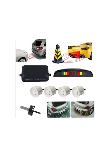 Ford Focus 3-4 Sedan Dijital Ekranlı Araç Park Sensörü Ses İkazlı