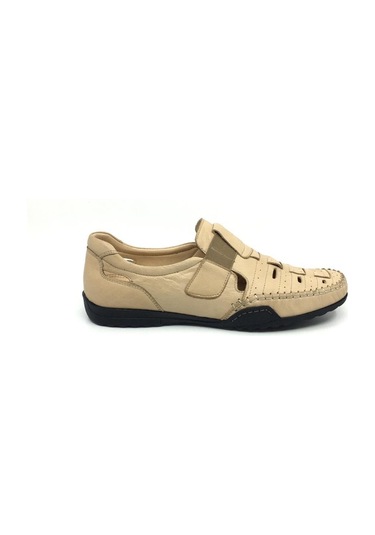 Luis Figo Hakiki Deri Ortopedik Erkek Günlük Yazlık Spor Sandalet (477590957)