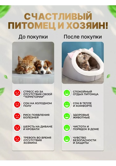 Frommyheart Kediler Ve Köpekler İçin Yumuşak Oyuncaklı Kulübe 160279166