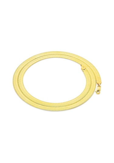 Sefa Gold 14 Ayar Altın İtalyan Ezme Zincir Kolye 2 Mm