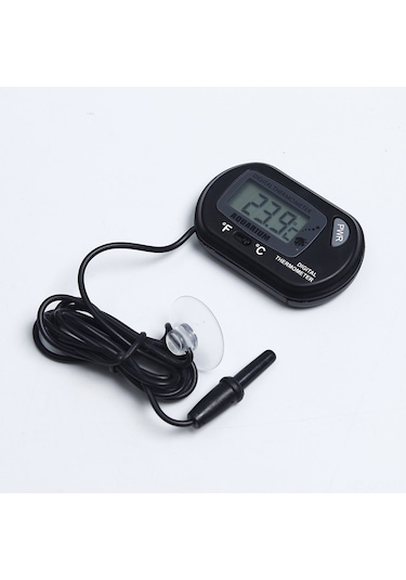 Qingmipy Akvaryum Isıtıcısı - Dijital Termometreli Ayarlanabilir Sıcaklık 25w-300w Avrupa Fişi 111 Karakter