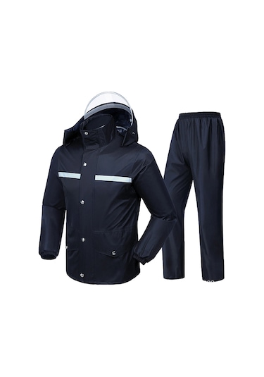 Motosiklet Yağmurluk Rüzgar Geçirmez Yağmur Ceket Yansıtıcı Su