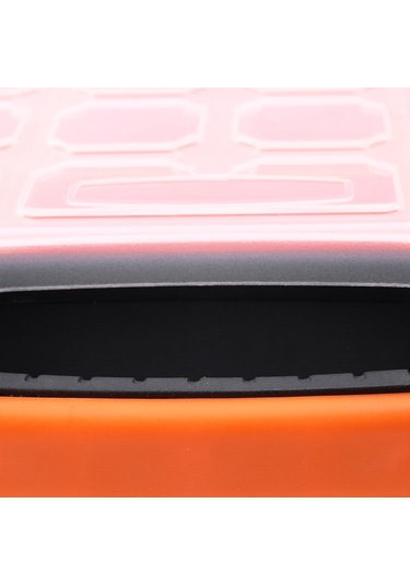 Leasetake Bf-312 Lastic Donanım Aleti Saklama Kutusu Anahtar Vida Parçaları Donanım Düzenleyici Kutusu Siyah Ve Turuncu