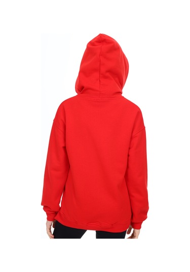 Toontoy Kız Çocuk Nakışlı Hırka Kırmızı