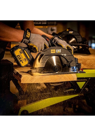 Cat DX53 18 Volt 4.0 AH 185 MM Kömürsüz Profesyonel Daire Testere