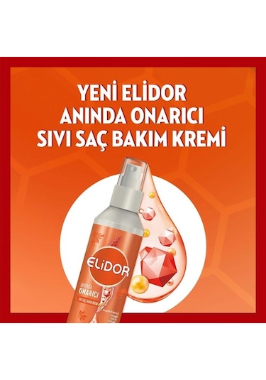 Elidor Sıvı Saç Bakım Kremi Anında Onarıcı 200 ML