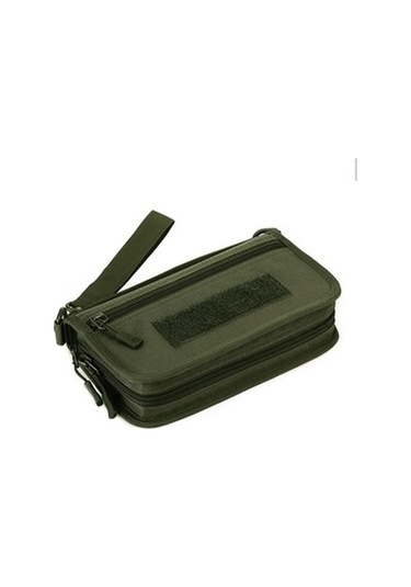 Zcjb Outdoor Seyahat Pasaport Cüzdanı 6 İnç Cep Telefonu Çantası Yeşil Ordu Yeşil