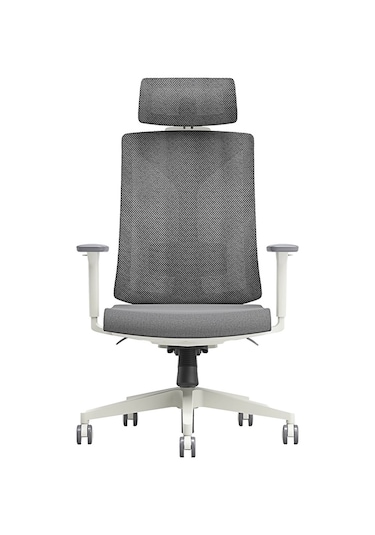 Leader File Sırtlı Multi Mekanizma Ofis Koltuğu-bej-gri 67x118-5-128,5x 70 Cm Gxyxd