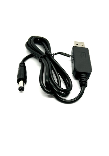 Usb 5v - Dc 9v Dönüştürücü Volatj Yükseltici Güç Kablosu