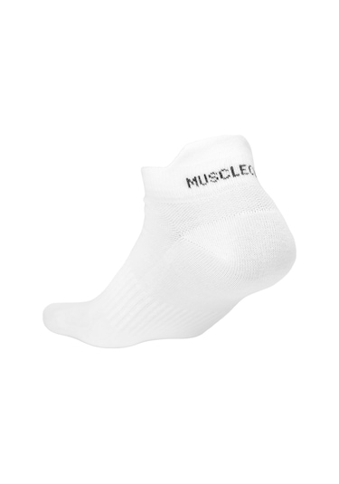 Musclecloth Low Cut Çorap Beyaz Beyaz