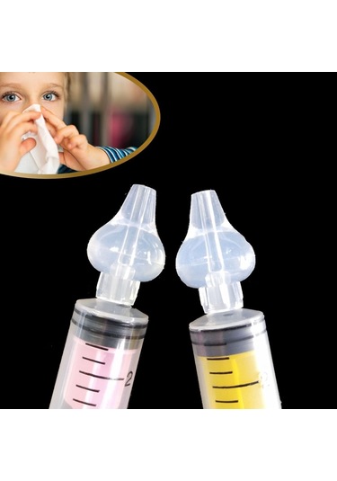 Yeniden Kullanılabilir, Manuel Burun Temizleyici 10ml Kapasiteli Burun Açıcı Şırınga