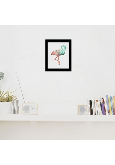 Suntek Tuval Modern Dekor Duvar Sanatı Boyama Resim Flamingo