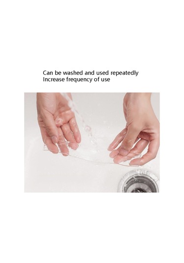 Sones 1x30x3000mm Şeffaf Çift Taraflı Yapışkan Nanotik Bant Suyla Yıkanabilen İz Bırakmayan Bant