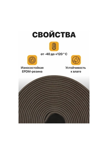 4walls Kapı Ve Pencere Contası, Kendinden Yapışkanlı Bant 233807577 10 Metre