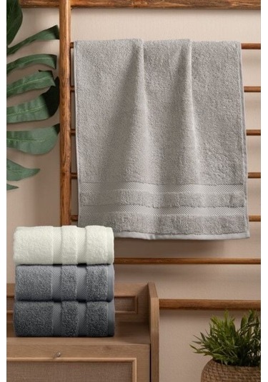 Altınbaşak Jakarlı 4 Lü 50x90 El Havlusu Nori V2 Renkli