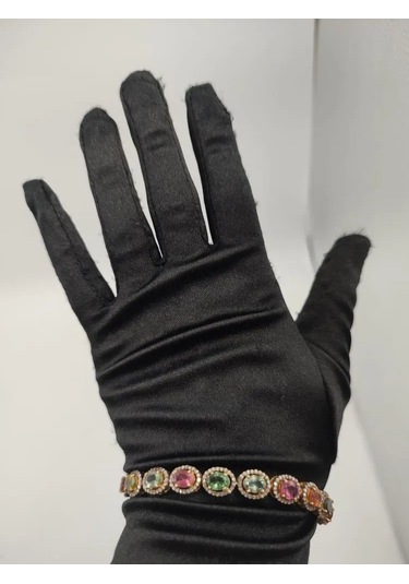 Turmalin Ve Elmas Bileklik 158