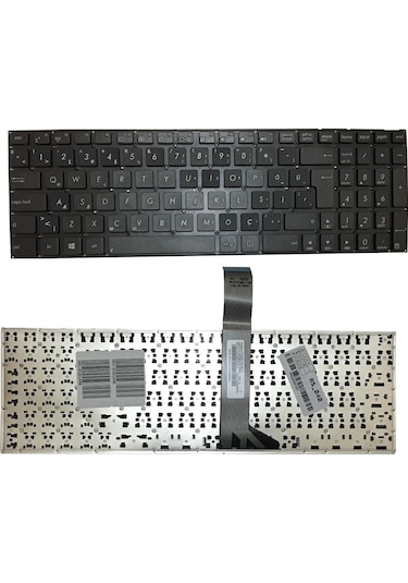Online-Istanbul Asus V550Ca-Ob91T Uyumlu Notebook Klavye Tr