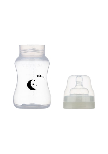 Mamajoo Gece & Gündüz Biberonu 270 ml & Anti-Kolik Biberon Emziği No:2 / M