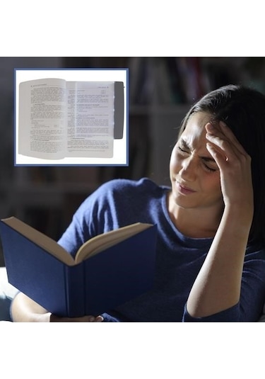 Buffer Kitap Arası Okuma Işığı Led Panel Kitap Okuma Lambası Çok Renkli