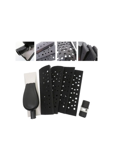 Homyl 5 Adet Vakum El Zımpara Blok Sünger Çok Fonksiyonlu Ped