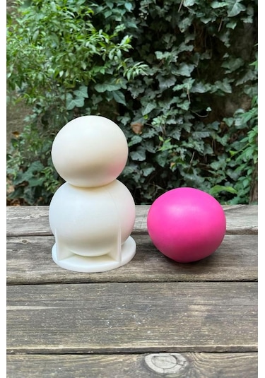 Küre 10cm Çap Silikon Mum Kalıbı