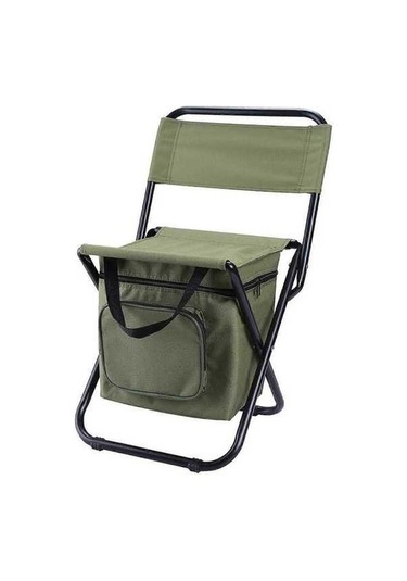 Bloomnest Yeşil Katlanabilir Açık Hava Sandalyesi, Balıkçılık/kamp İçin Kompakt Sandalye Yeşil