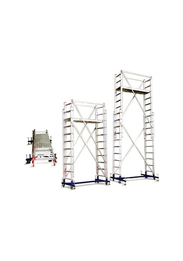 Alüminyum Iskele 6 Mt Teleskopik (Fmi.02) (3 X 2 Mt)