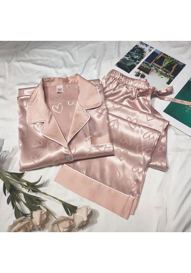 Kadın Buz İpek Pijama-7006 Diğer