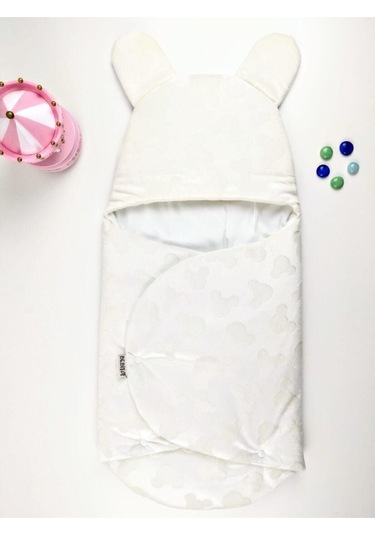 Ayıcık Desenli Velboa Kundak Karışık