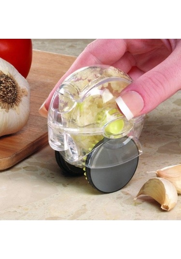 Pazly Cbtx Mutfak Rulo Sarımsak Kesici, Hızlı Taşlama, Sarımsak Aracı Rastgele Renk Teslimatı Çok Renkli