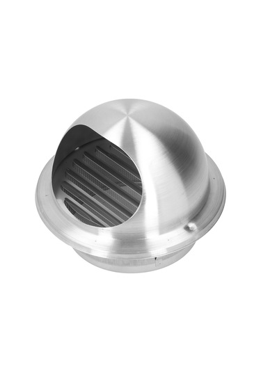 Kangvka Stainless Steel 304 Dış Ventilasyon Kapağı 160mm Yağmur Ve Rüzgar Engeli Duvar Fan Soğutucu Çıkış Kapaklığı