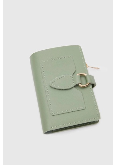 Shule Bags Kiki Çıtçıt Kapamalı Kadın Cüzdan Mint