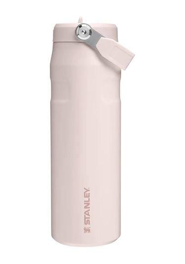 The Iceflow Flip Straw Pipetli Termos Bardak 0,70 Lt - Toz Pembe Çok Renkli