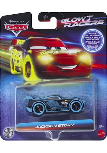 Disney Pixar Cars Glow Racers Jackson Storm Hpg76 Hpg82 Çok Renkli