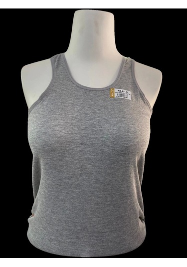 Kolcu Ribana Kadın Kalın Askılı Atlet Kb410-gri Gri