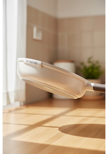 Bernardo Chef Döküm 3 Parça Tava Seti Krem Krem