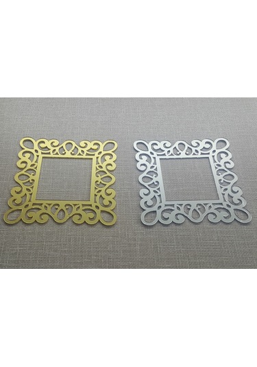 Priz Kenarı için Dekoratif Priz Çerçeve & Sticker Gold-Pleksi