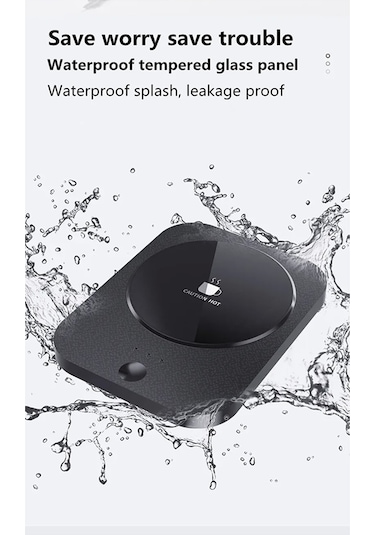 Usb Bardak Isıtıcı Su Kupası Isıtıcı 3 Vites Isıtma Ev Ofis Kış İçin Siyah