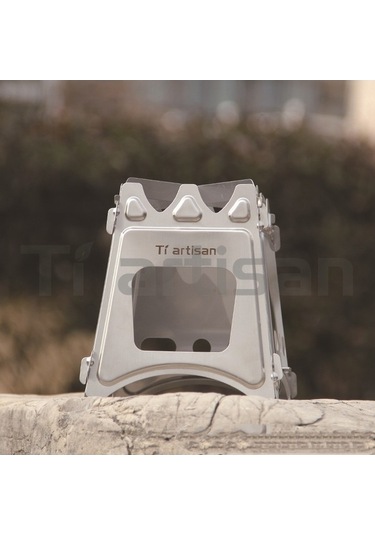 Wondernest Ws009m Taşınabilir Sobası Paslanmaz Çelik Kamp Ocağı Odun Mekan Isıtıcı Dış Mekan Ayrılabilir 304 No Model Çok Renkli