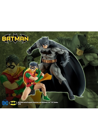 Batman & Robin Artfx+ Statue Set