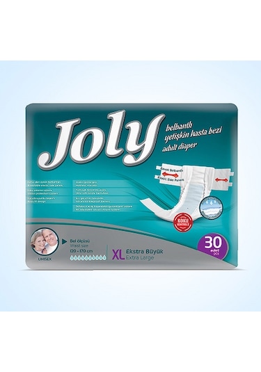 Joly Yetişkin Bezi X-Large 30'Lu