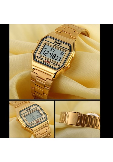 Leezsing "skmeı 1123 Unisex Spor Ve İş Kol Saati - Su Geçirmez, Kronometreli, Led Aydınlatmalı" Çok Renkli